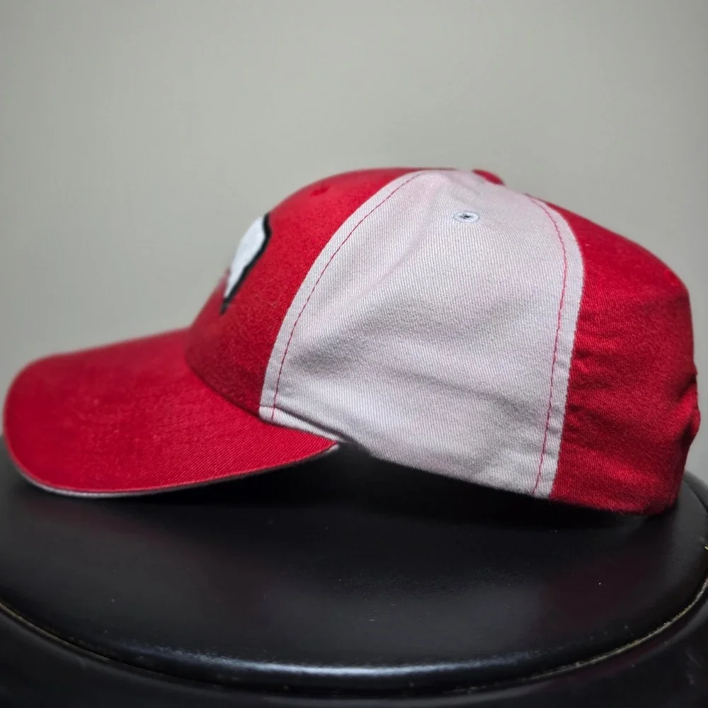 Y2K Starter Silhouette Two-Tone Split Dome Vintage Sport Strapback Hat
